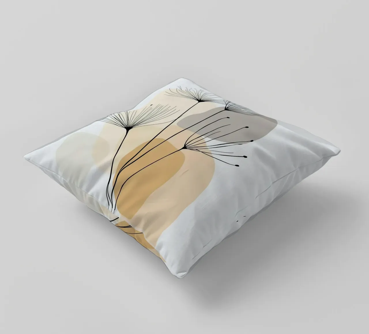 line canvas branch cuscino da miracle