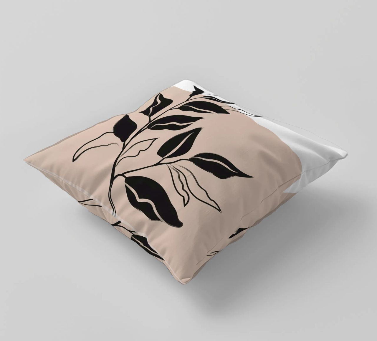 Boho Bohemian 7 Corchorus cuscino da Boho Print Collection