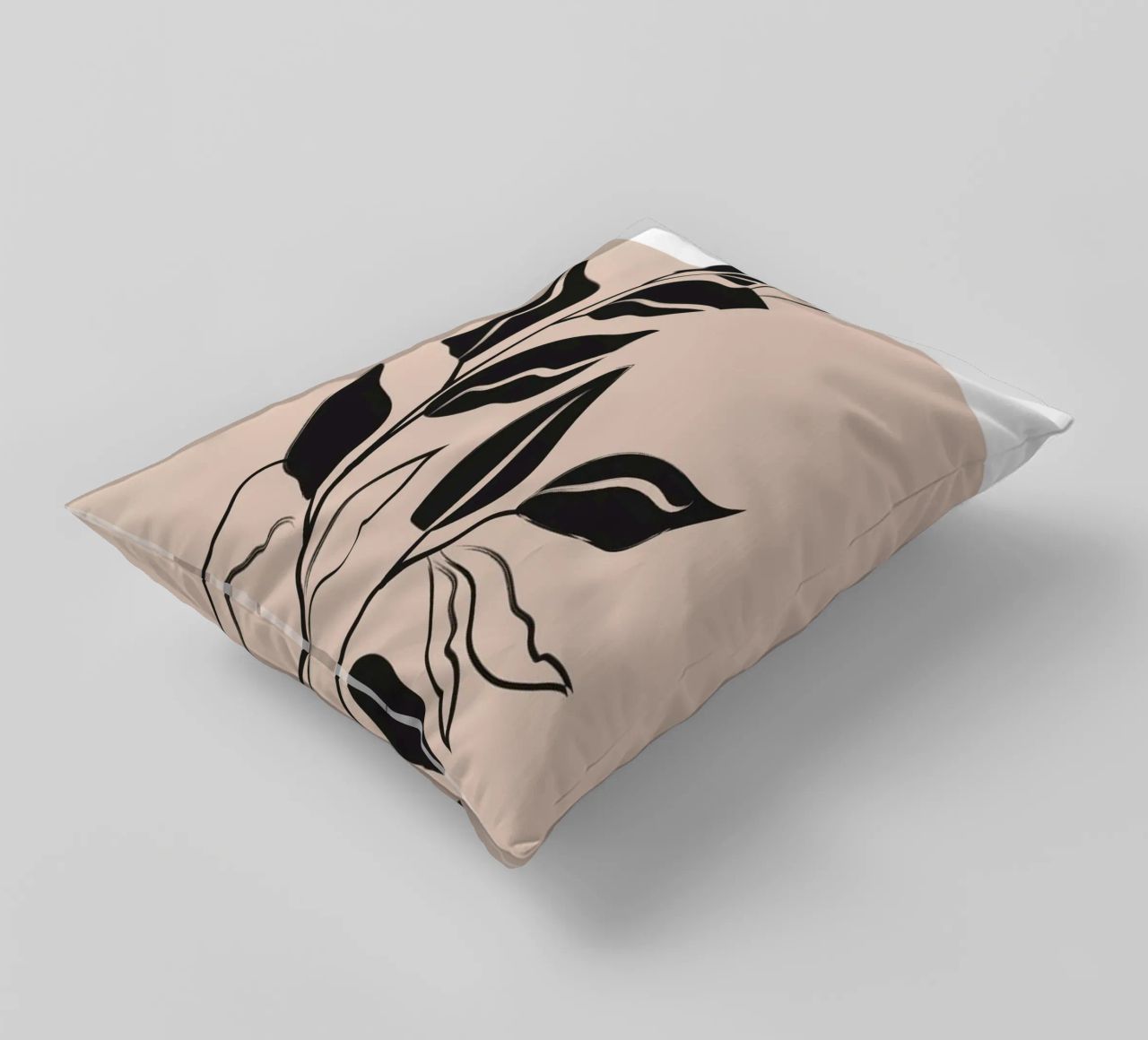 Boho Bohemian 7 Corchorus cuscino da Boho Print Collection