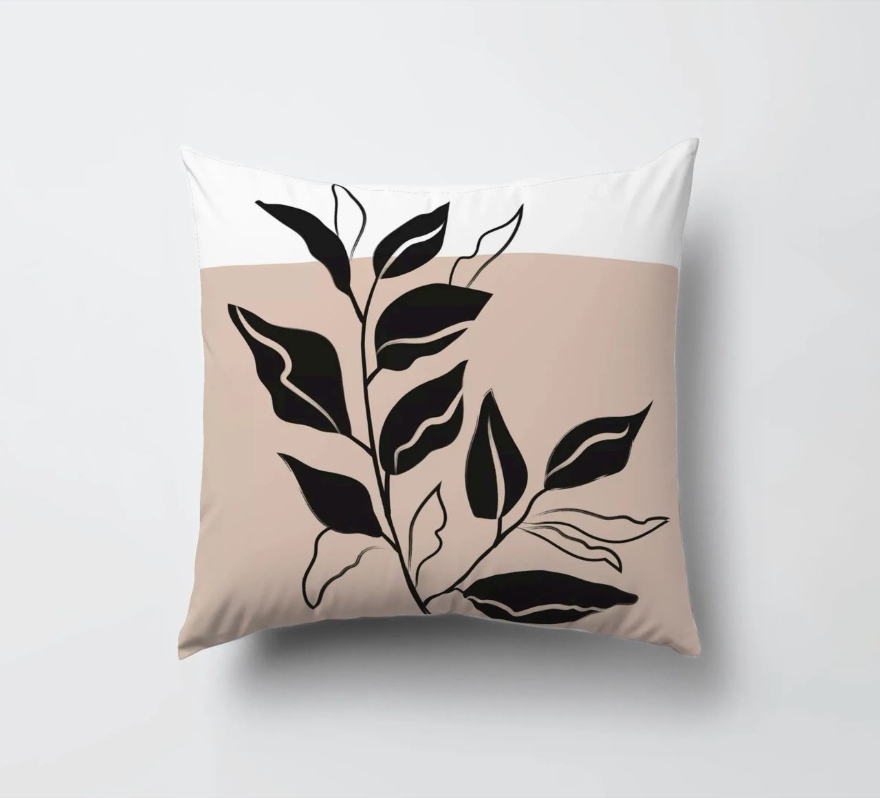 Boho Bohemian 7 Corchorus cuscino da Boho Print Collection
