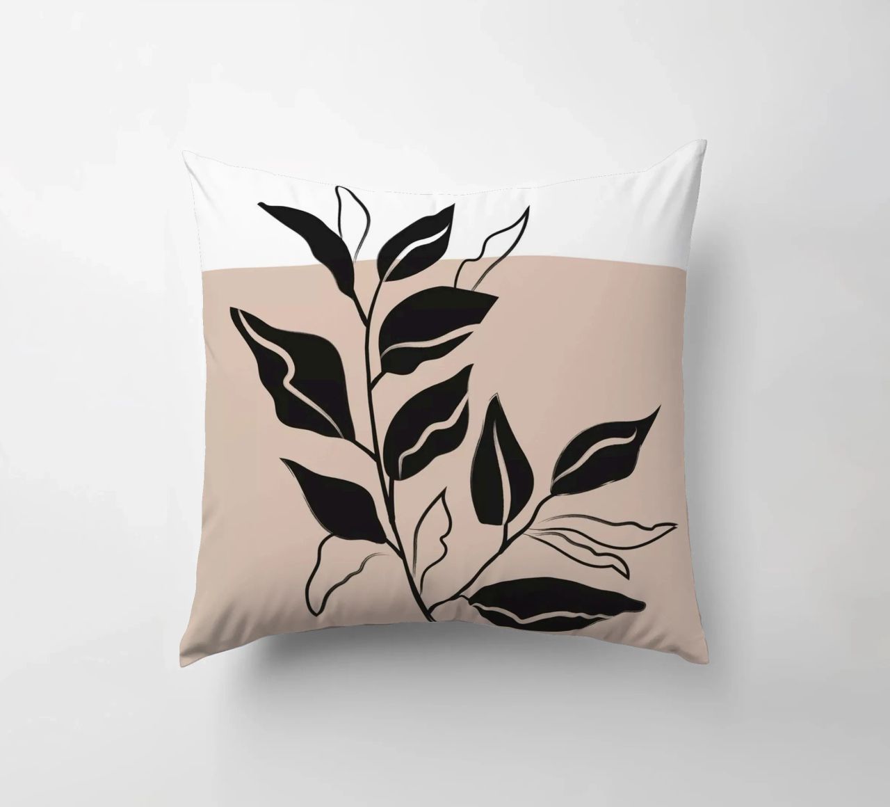 Boho Bohemian 7 Corchorus cuscino da Boho Print Collection