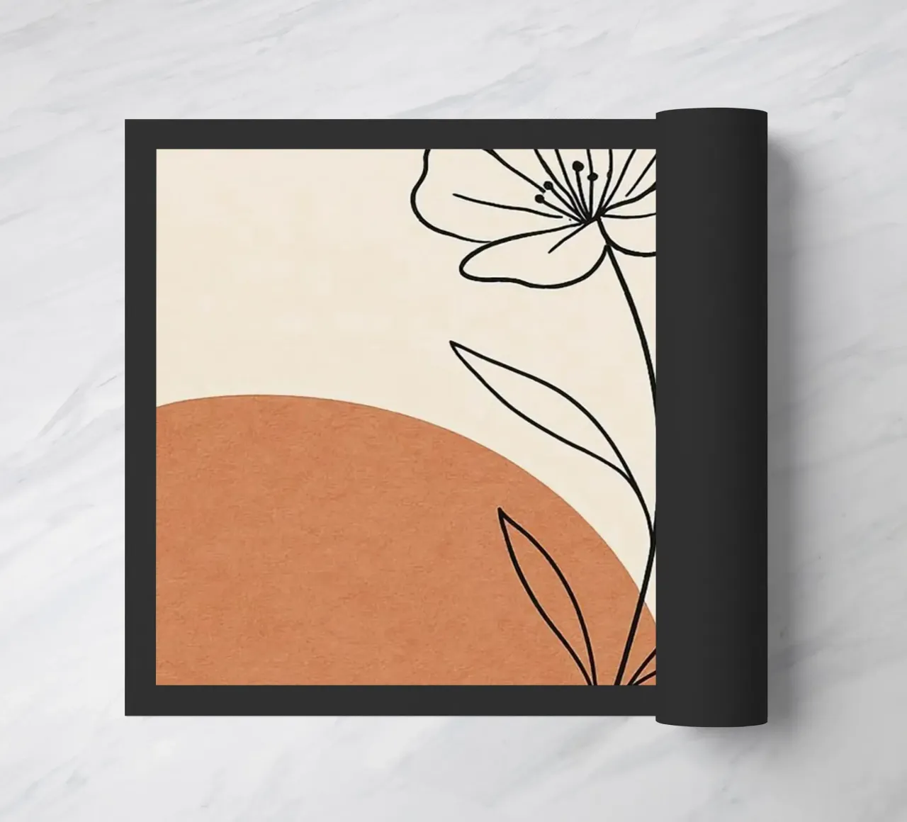 curve line color and flower zerbino da lifeline