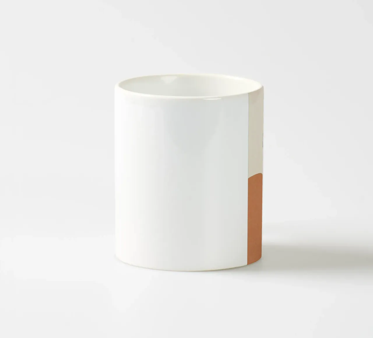 curve line color and flower tazza in ceramica da lifeline