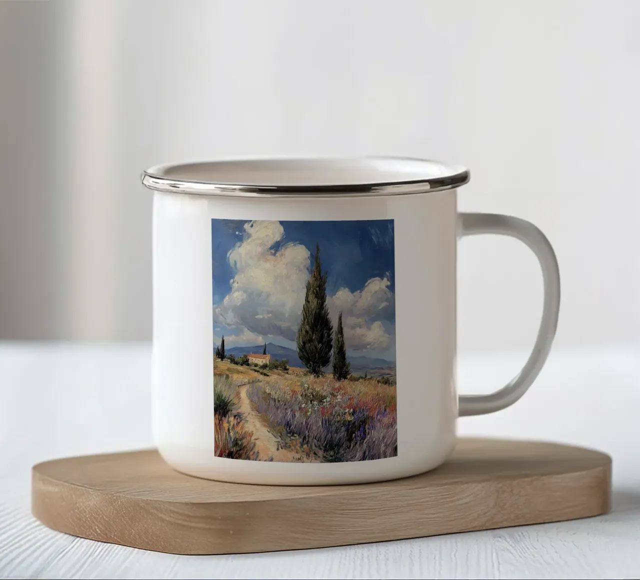 epic mountain house tazza in smalto da lifeline