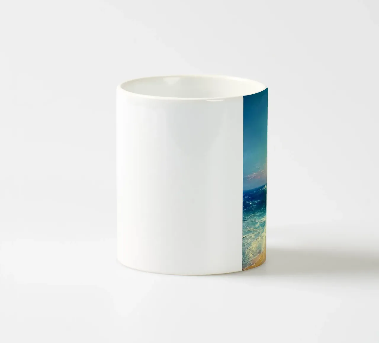 ocean wave shining tazza in ceramica da lifeline