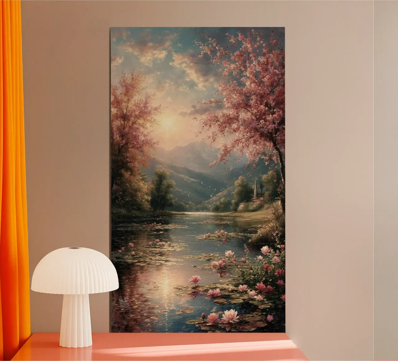 blossom fairy on lake poster da miracle