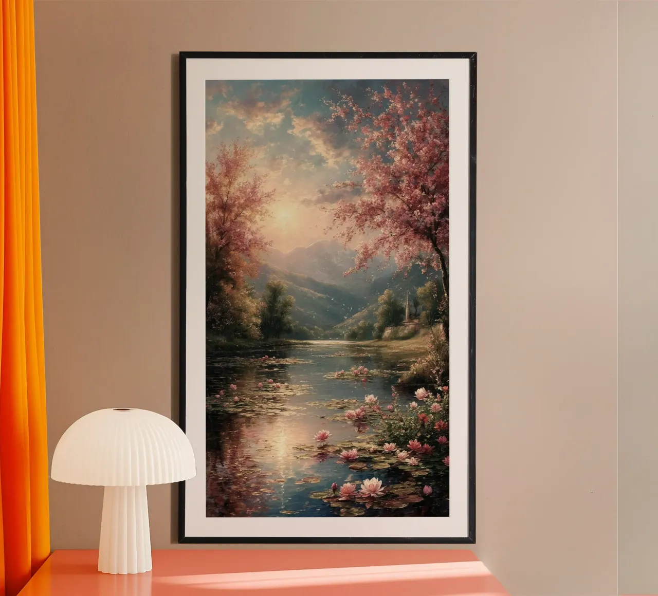 blossom fairy on lake poster da miracle