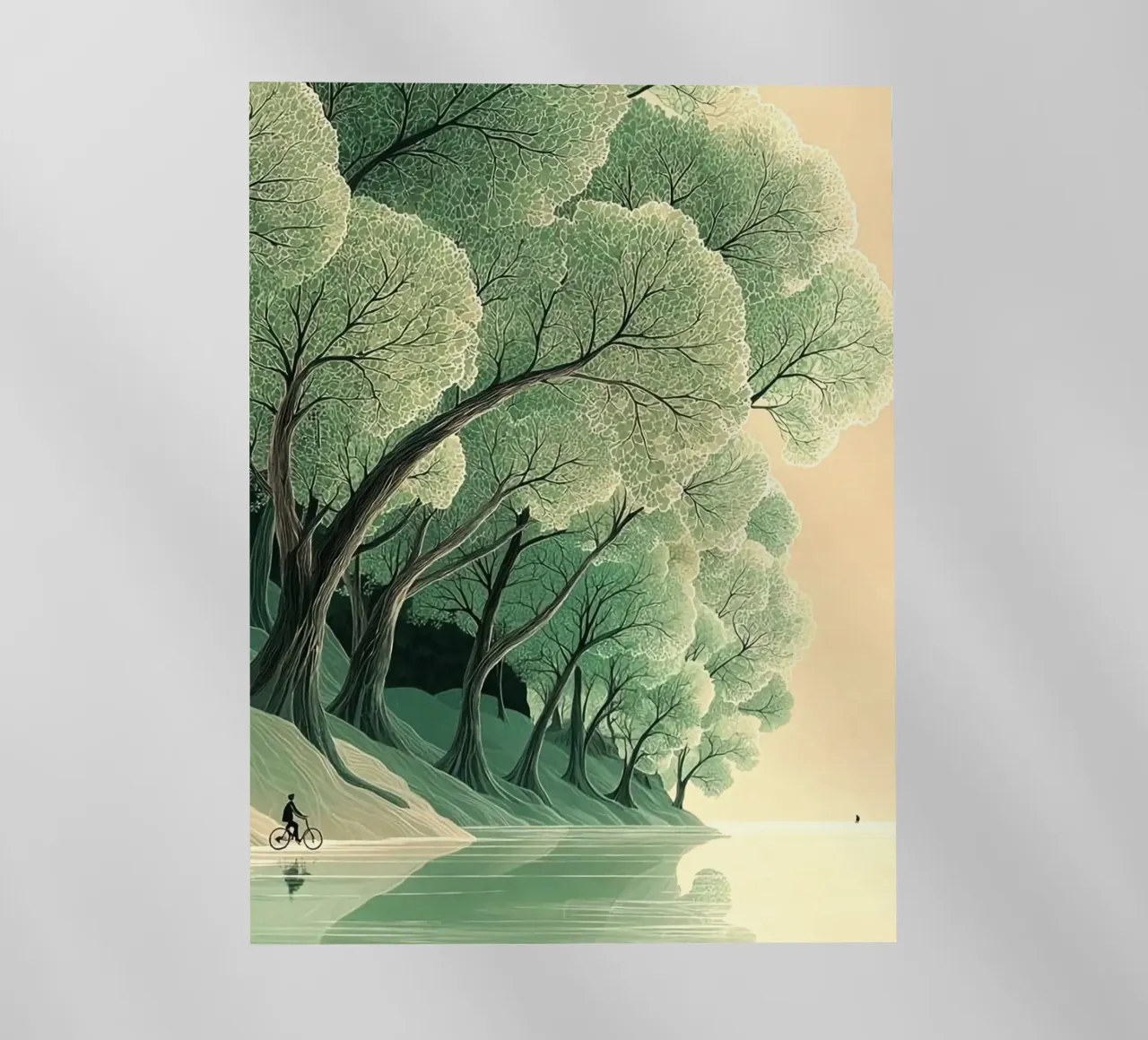 green forest on ice pellicola backlit da miracle