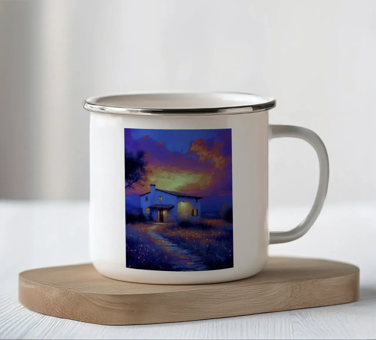light of night tazza in smalto da lifeline