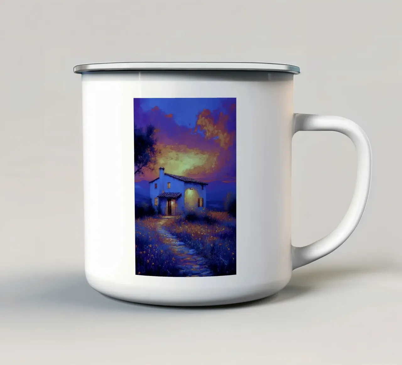 light of night tazza in smalto da lifeline