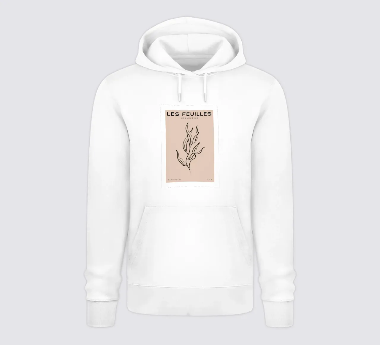 Boho Bohemian 7 Eucalyptus felpa con cappuccio da Boho Print Collection