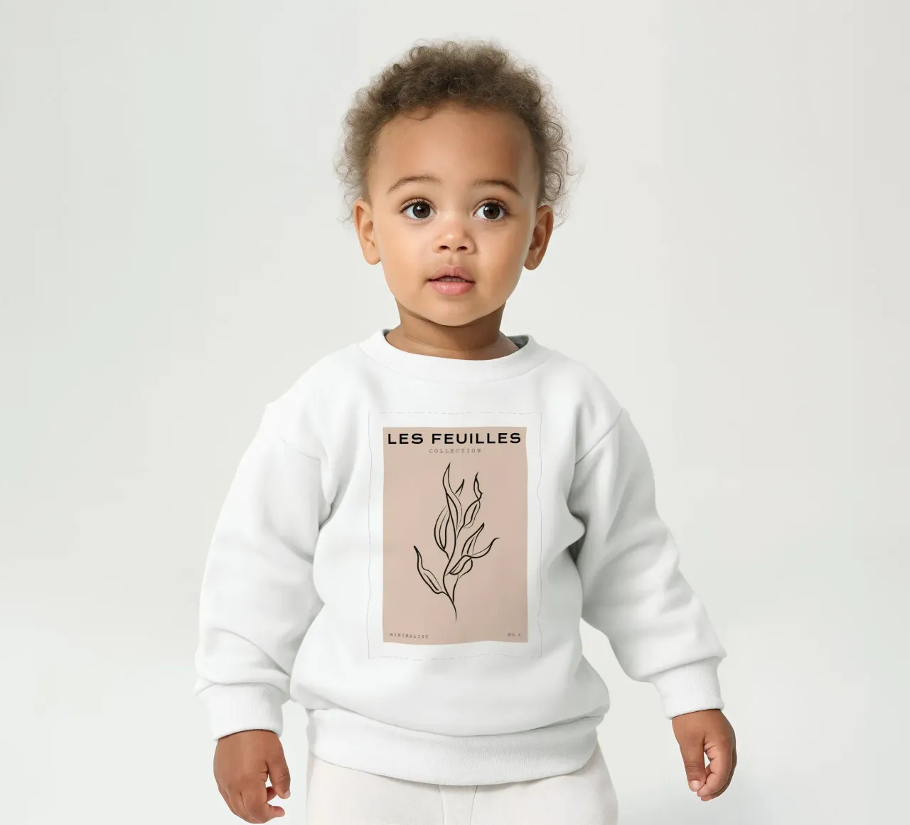 Boho Bohemian 7 Eucalyptus Baby Sweatshirt von Boho Print Collection