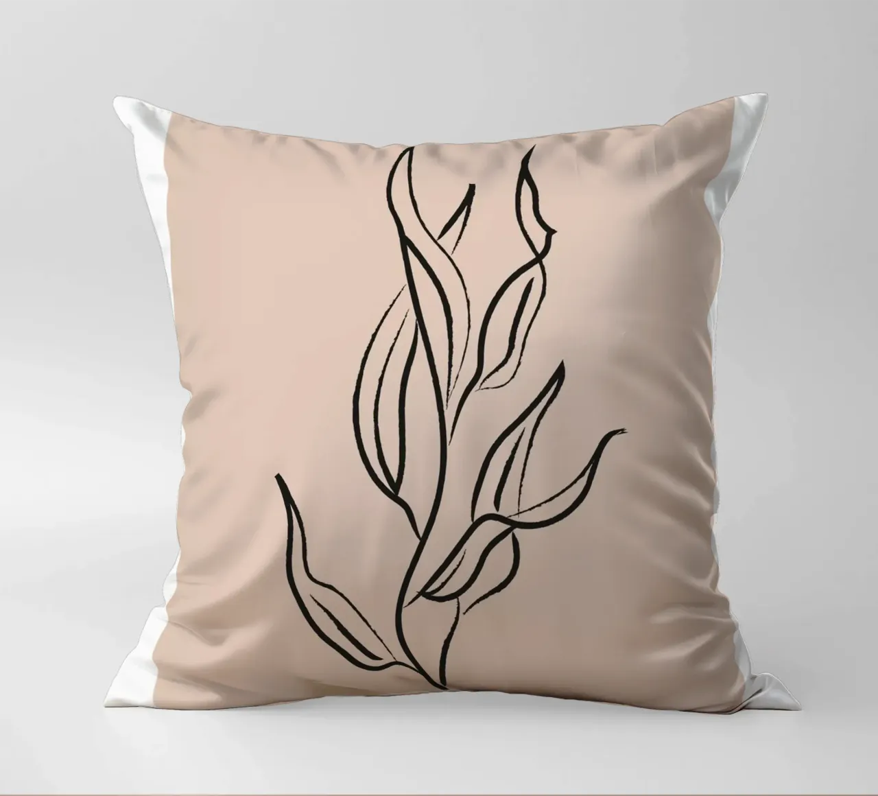 Boho Bohemian 7 Eucalyptus cuscino da Boho Print Collection