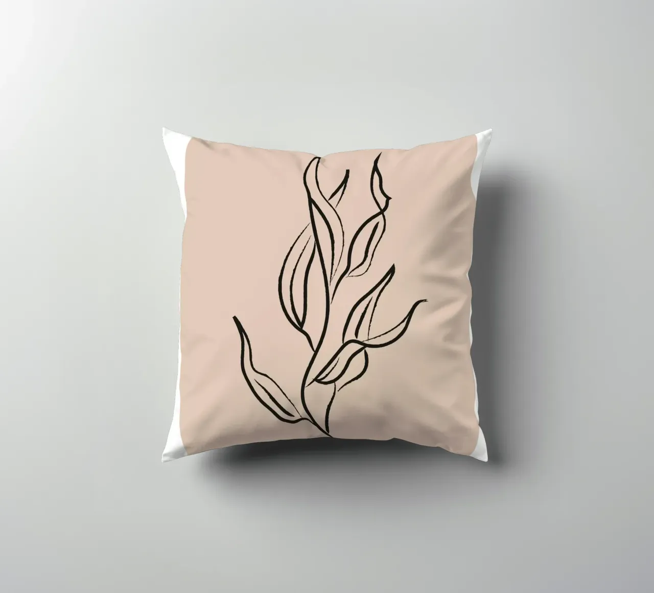 Boho Bohemian 7 Eucalyptus cuscino da Boho Print Collection