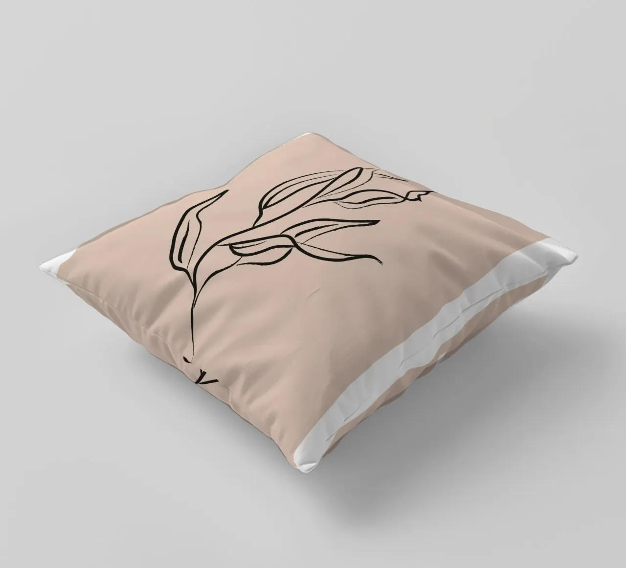 Boho Bohemian 7 Eucalyptus cuscino da Boho Print Collection