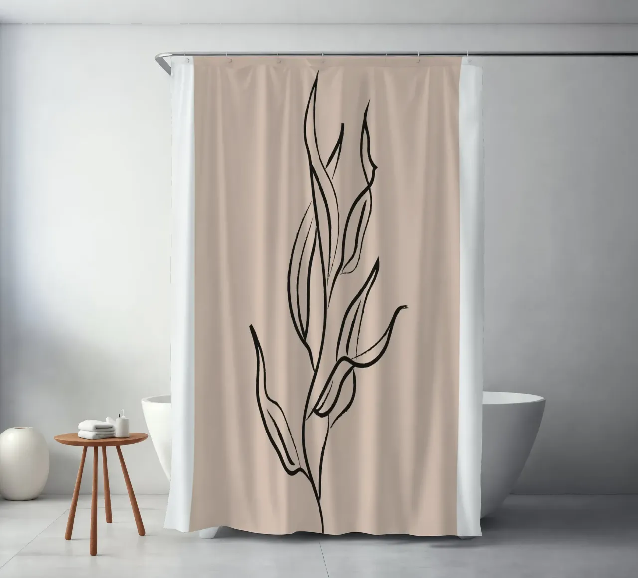 Boho Bohemian 7 Eucalyptus tenda da doccia da Boho Print Collection