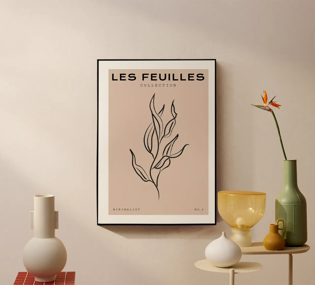 Boho Bohemian 7 Eucalyptus plexiglass da Boho Print Collection