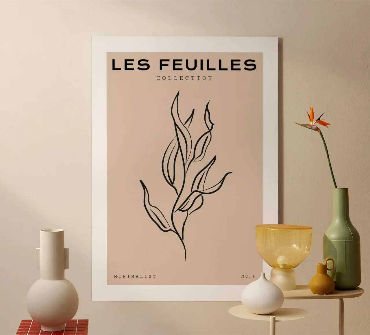 Boho Bohemian 7 Eucalyptus plexiglass da Boho Print Collection