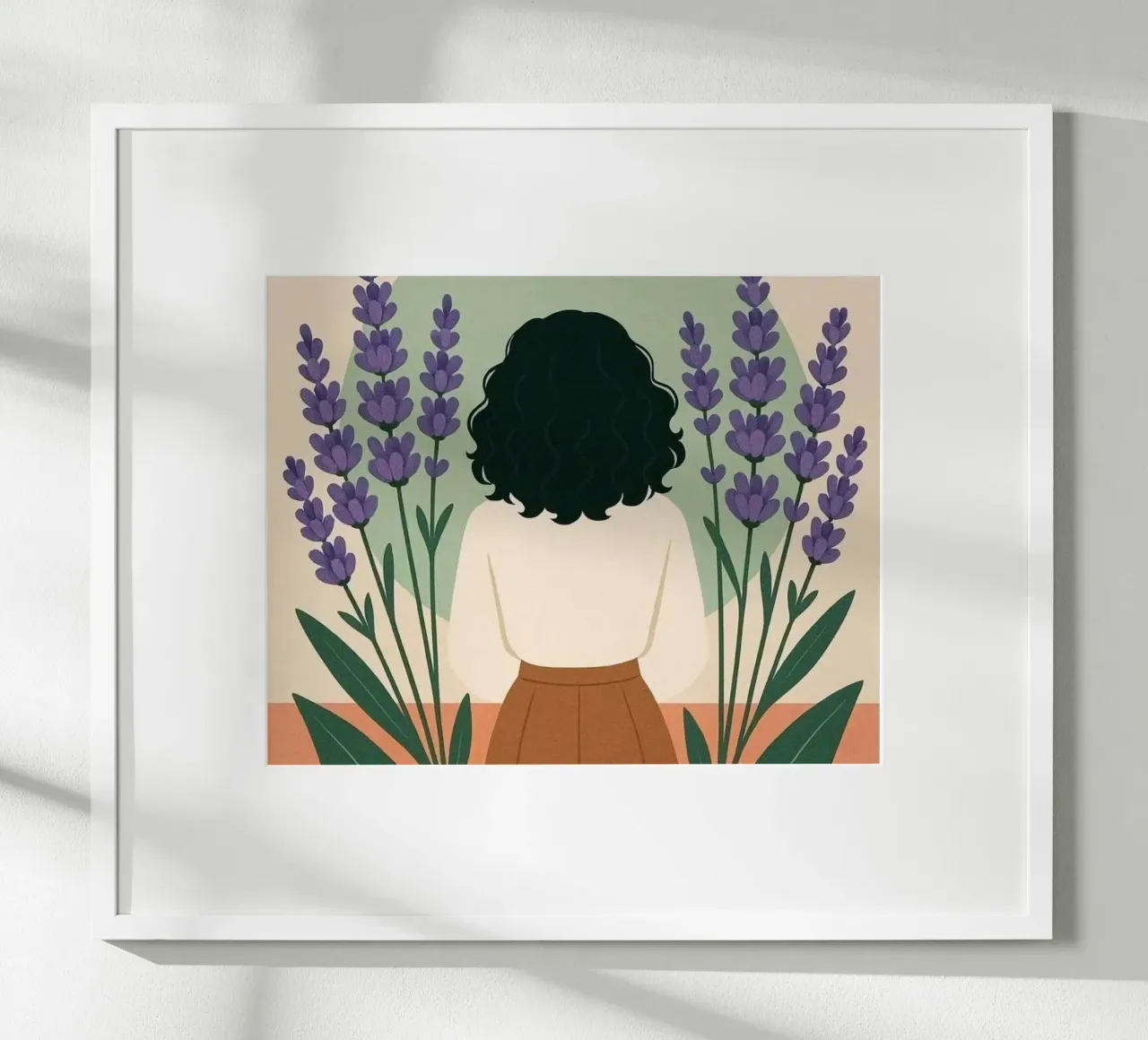 girl and flower poster da melts
