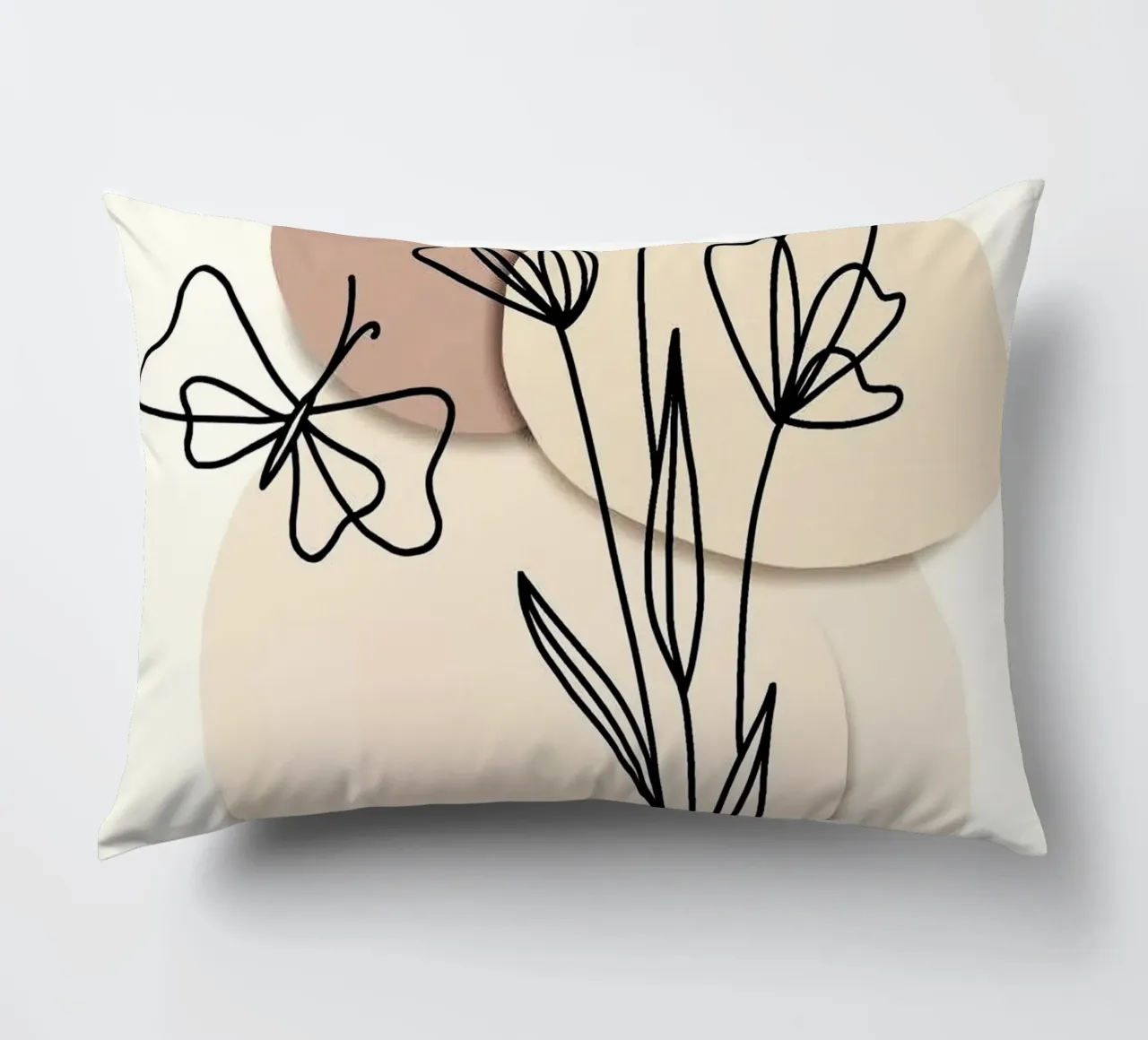 shape with flower cuscino da melts