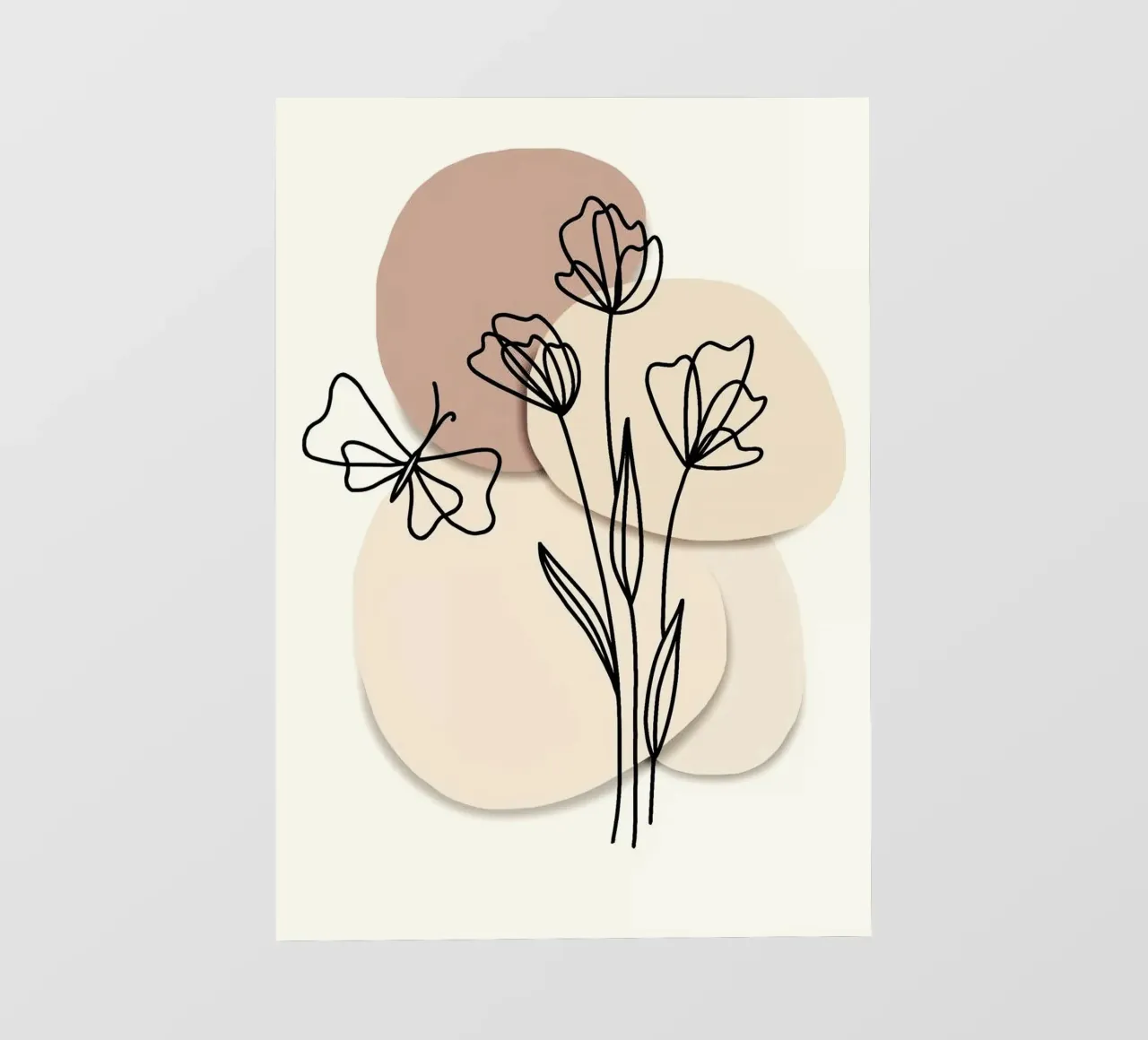 shape with flower pellicola backlit da melts