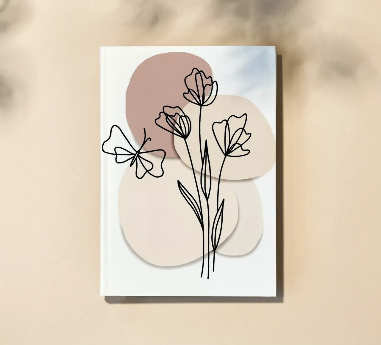 shape with flower notebook by melts