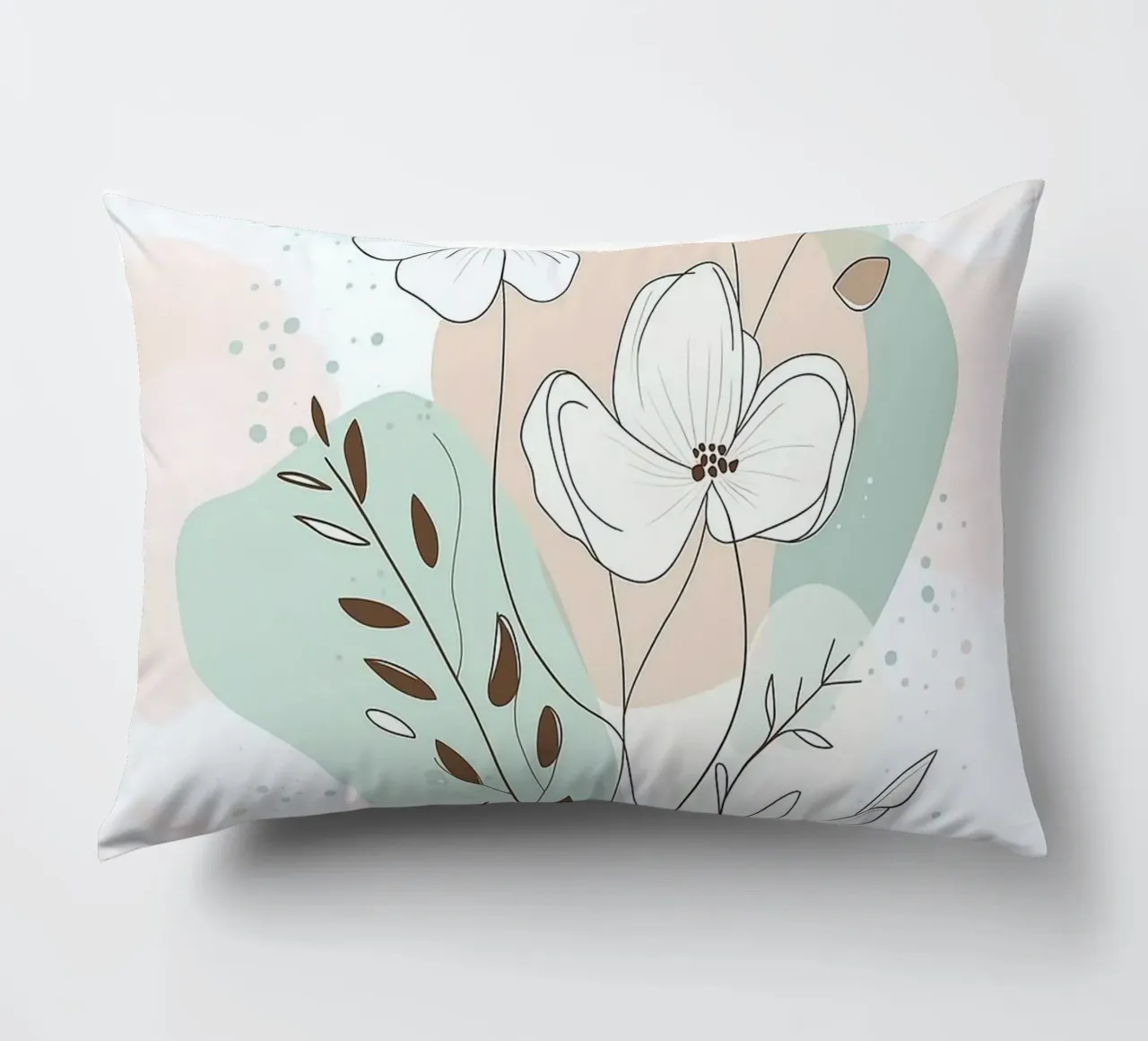shape balance color flower cuscino da melts