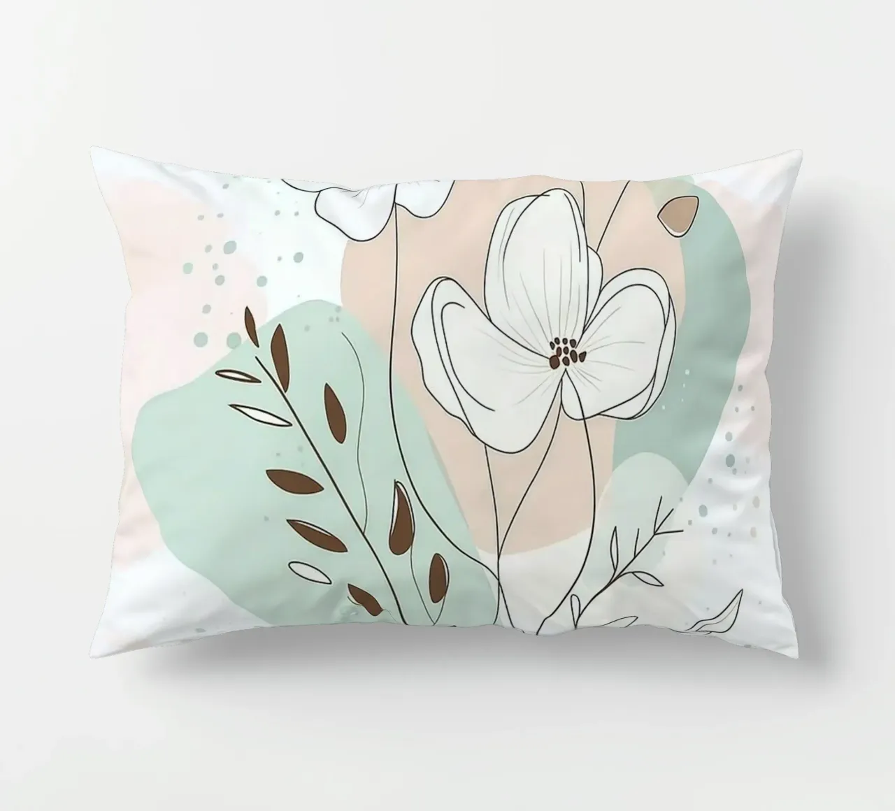 shape balance color flower cuscino da melts