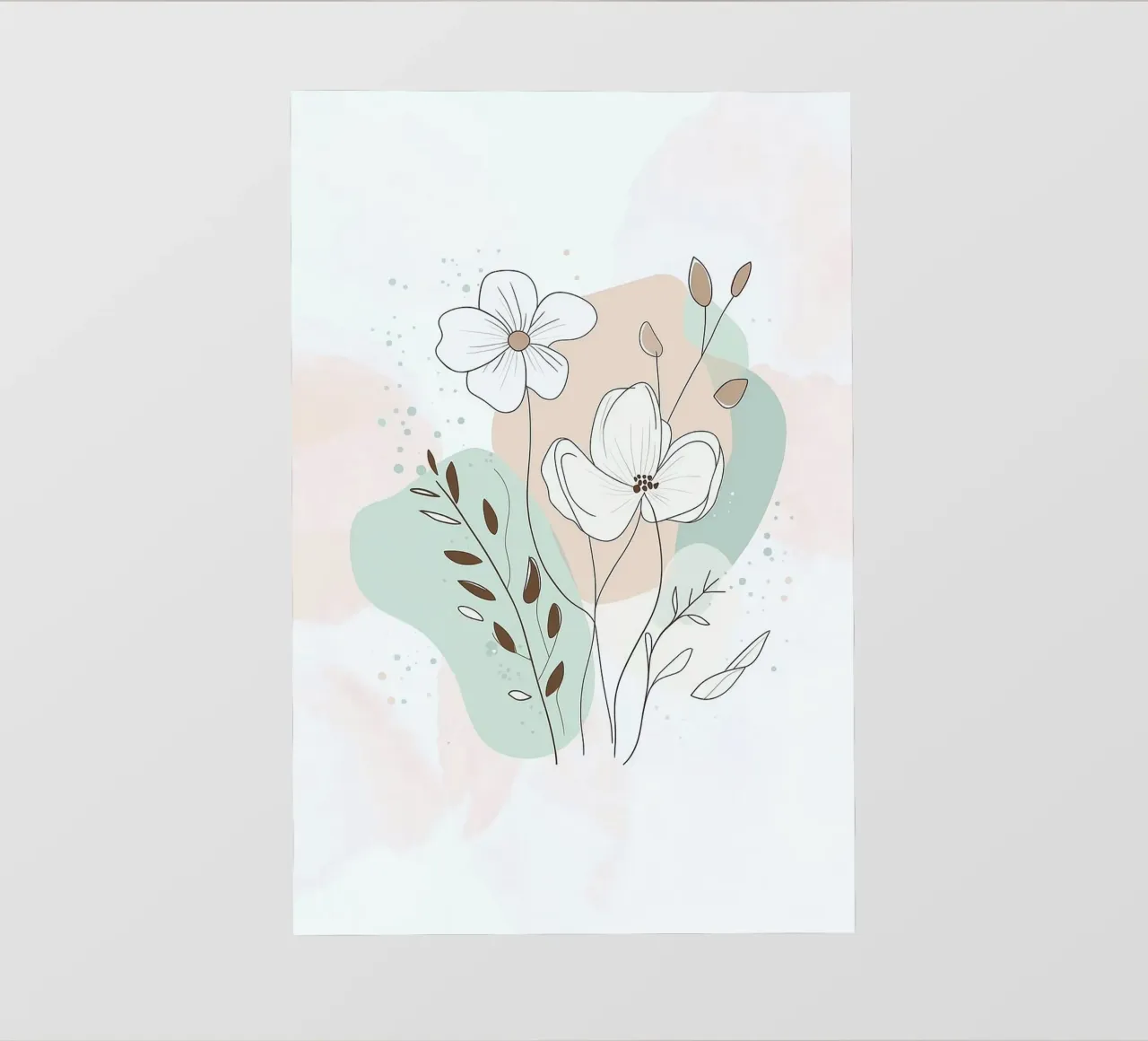 shape balance color flower telo in pvc da melts