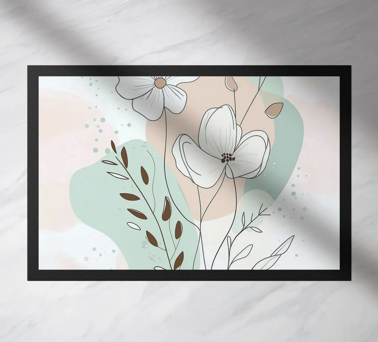 shape balance color flower zerbino da melts