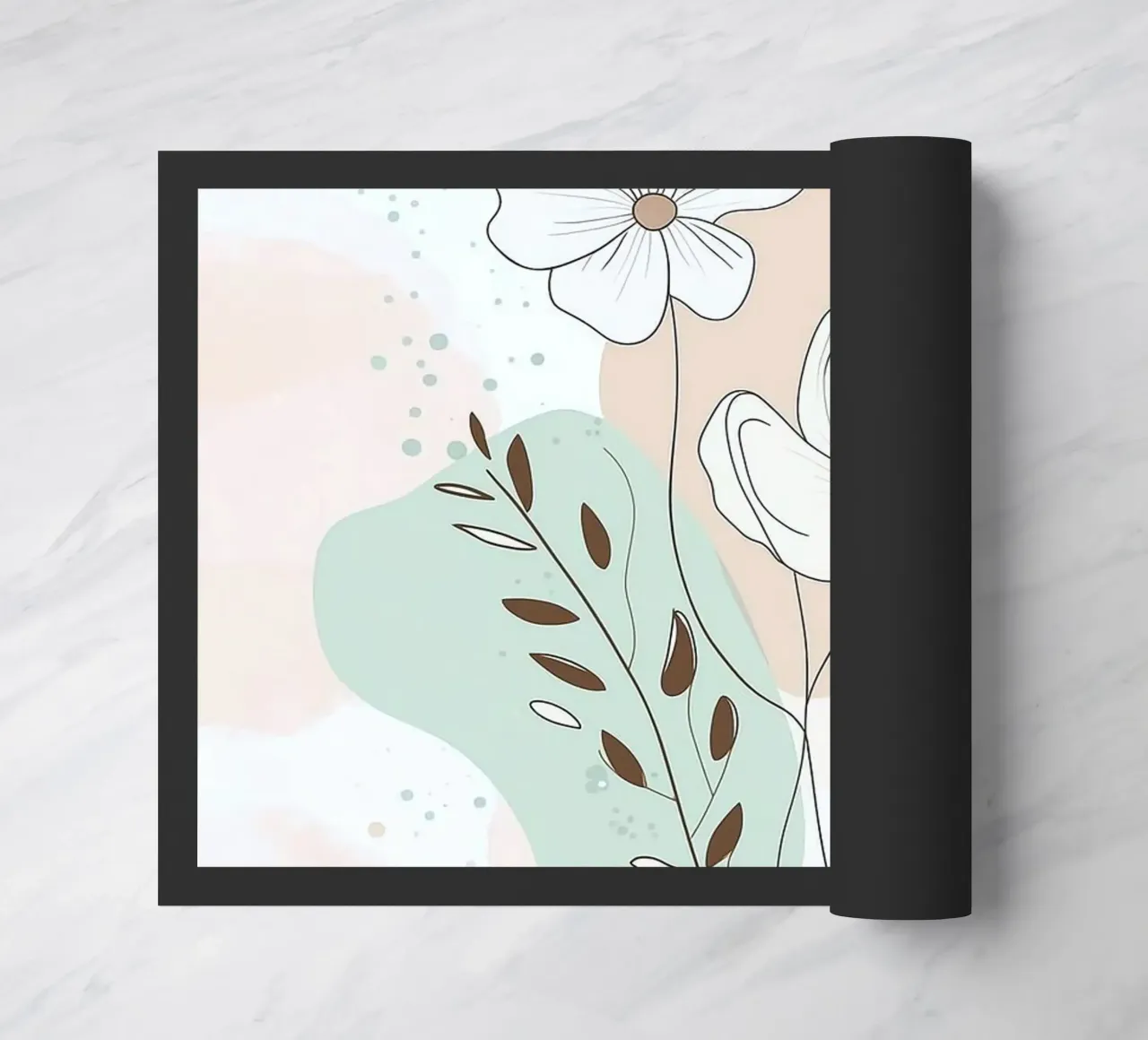 shape balance color flower zerbino da melts