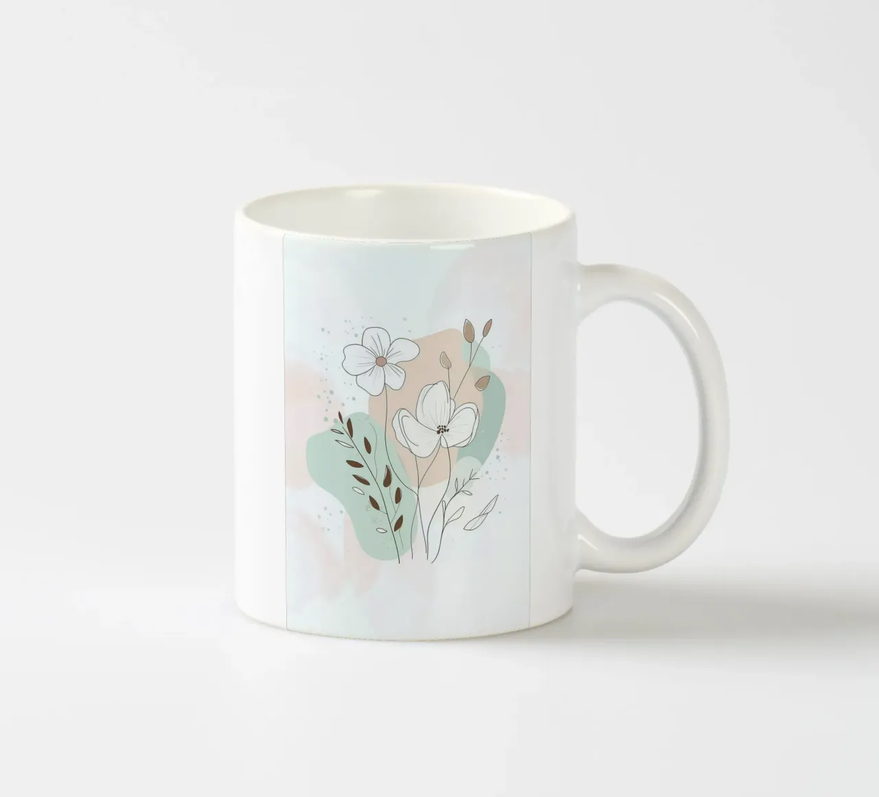 shape balance color flower tazza in ceramica da melts
