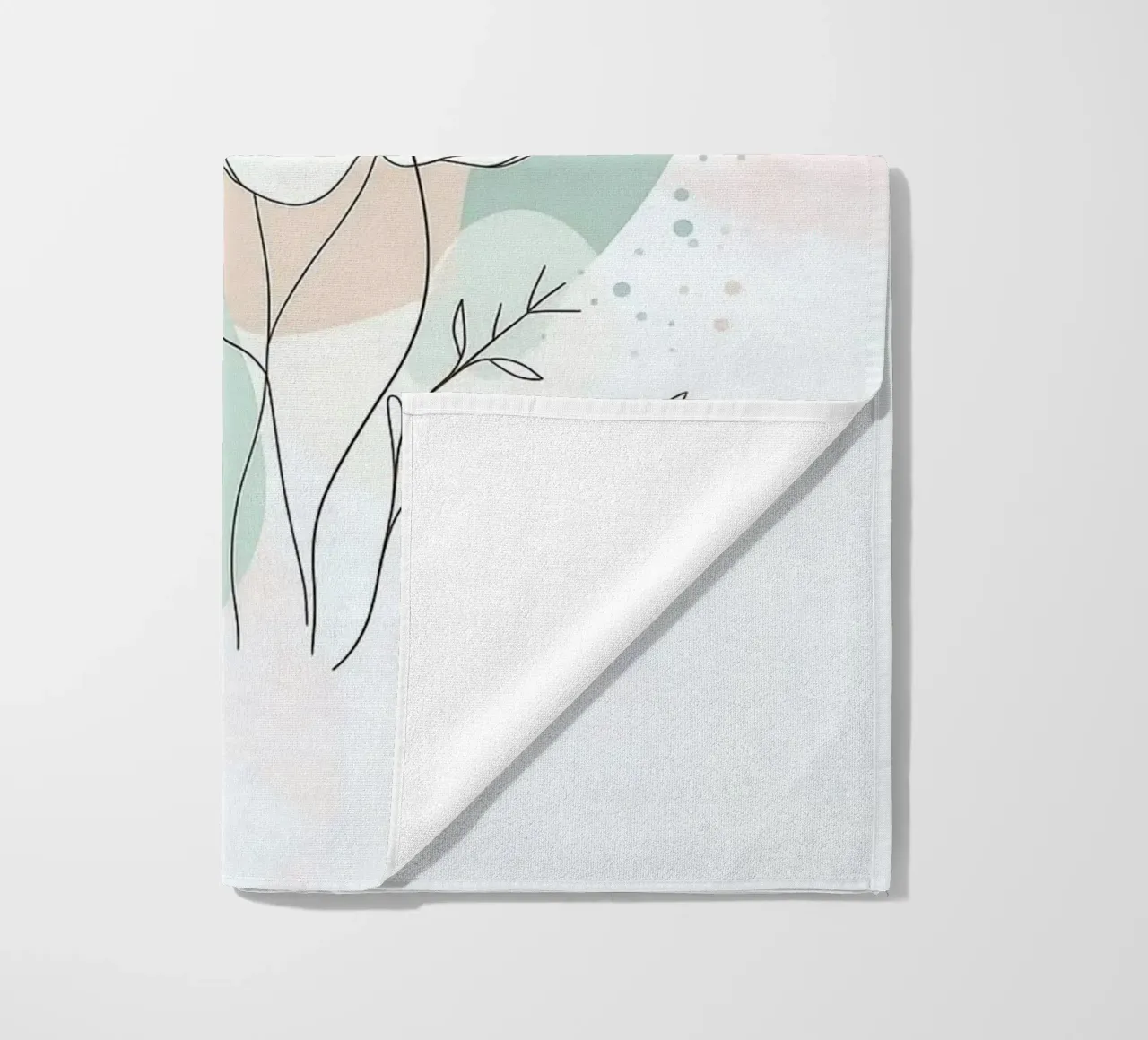 shape balance color flower telo mare da melts