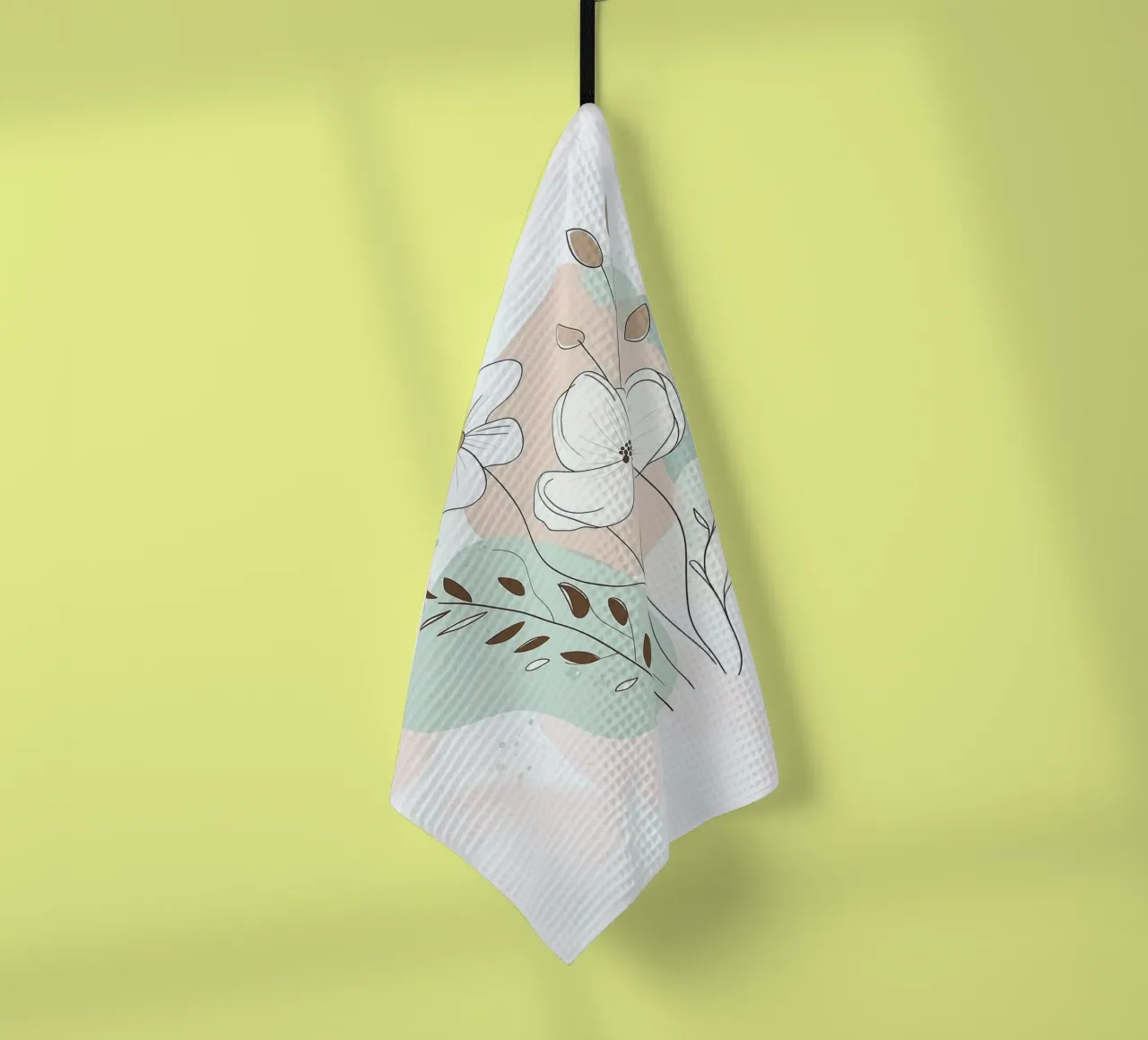 shape balance color flower canovaccio da cucina da melts