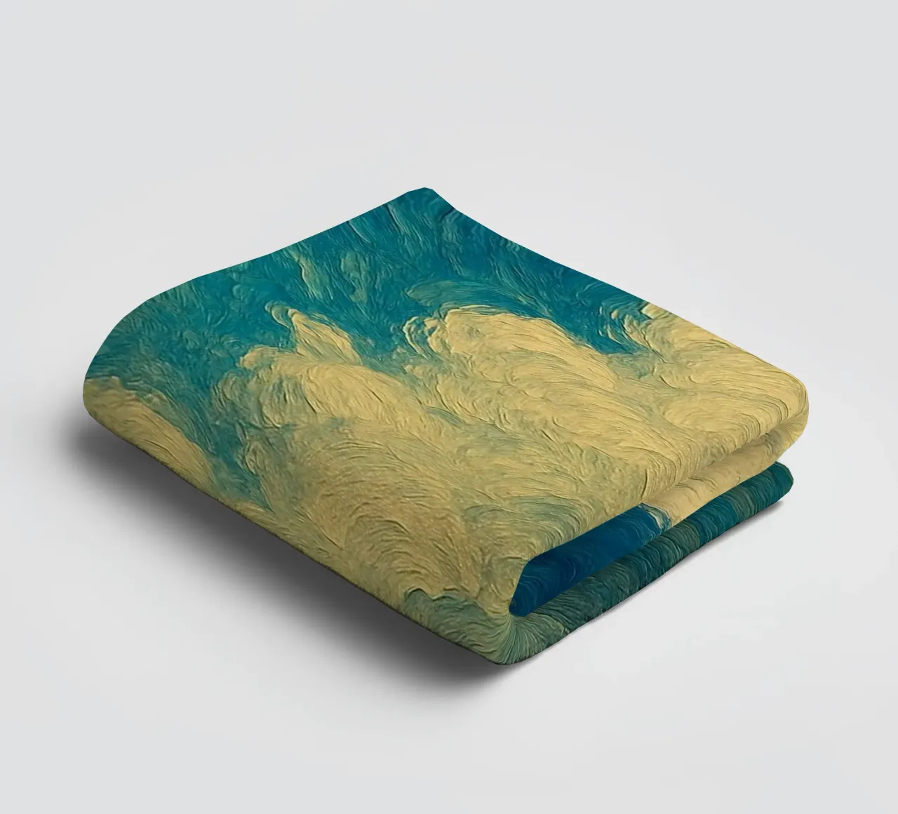 cloud shape in sky asciugamano da bagno da melts