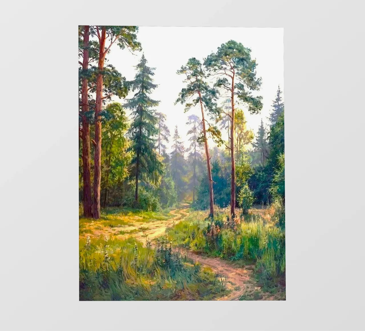 sunshine on forest pellicola backlit da melts