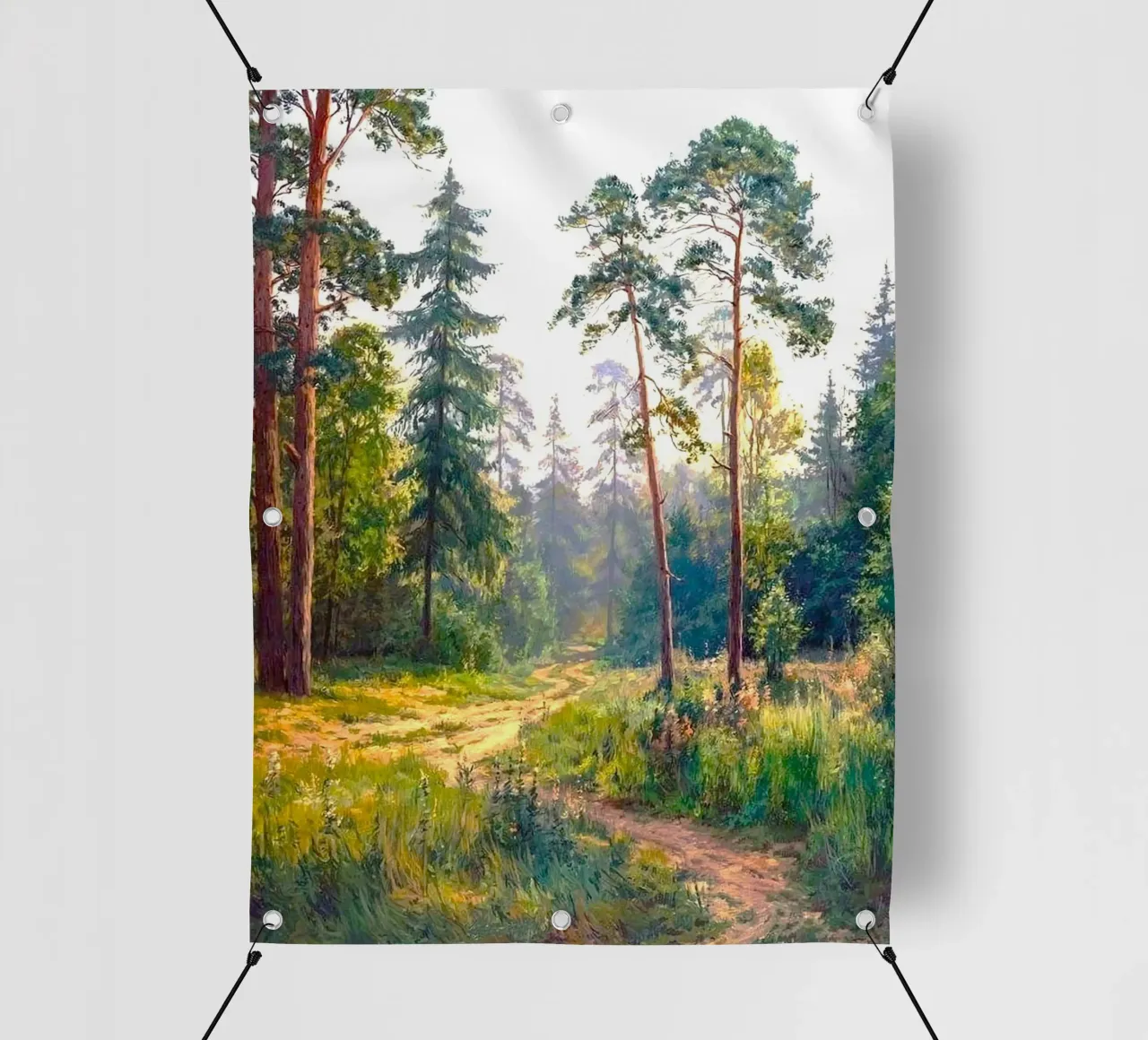 sunshine on forest telo in pvc da melts