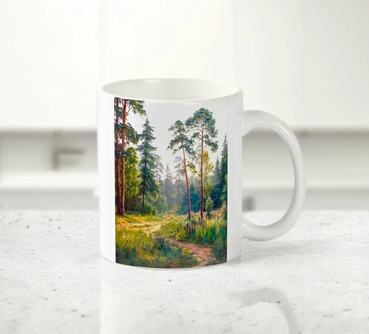 sunshine on forest tazza in ceramica da melts