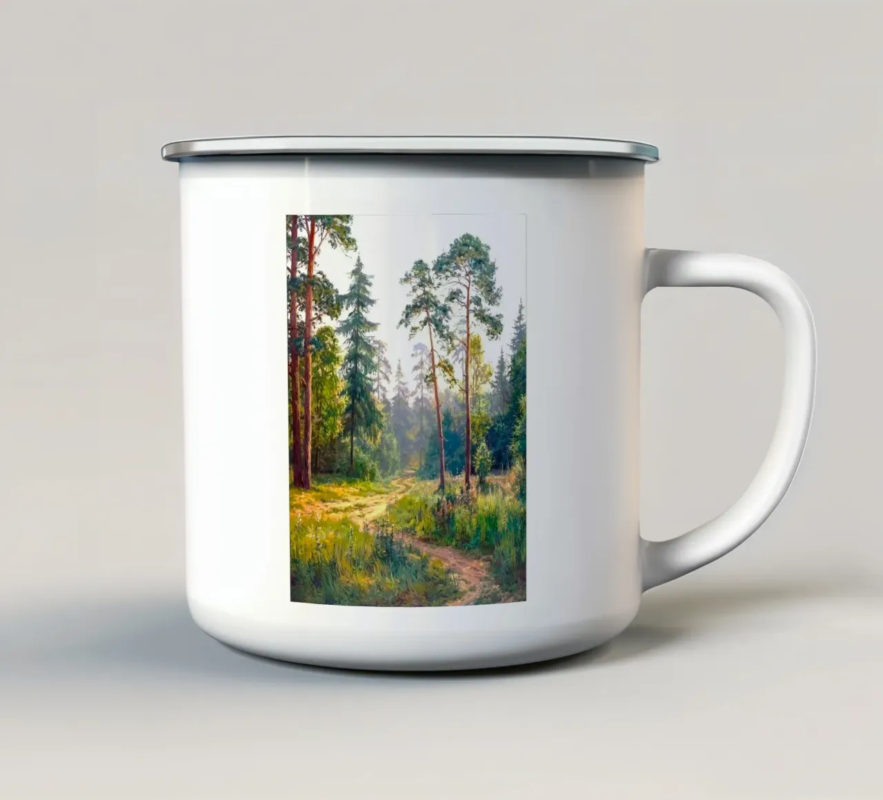 sunshine on forest tazza in smalto da melts