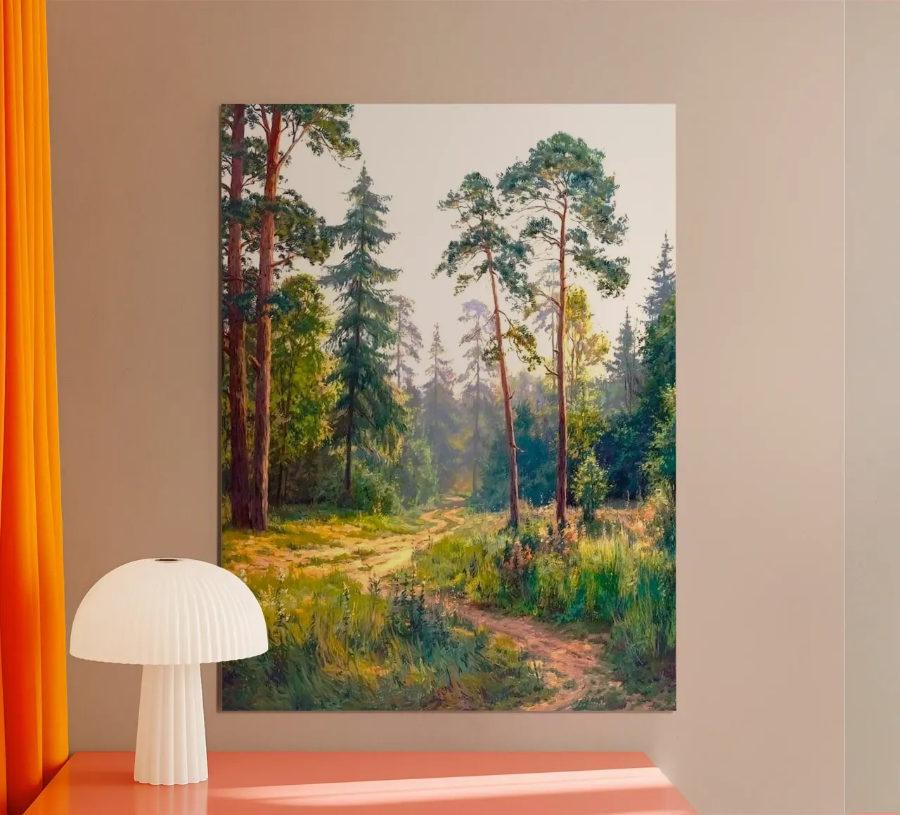 sunshine on forest poster da melts