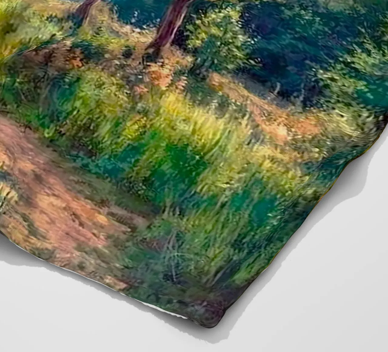 sunshine on forest coperta in pile da melts