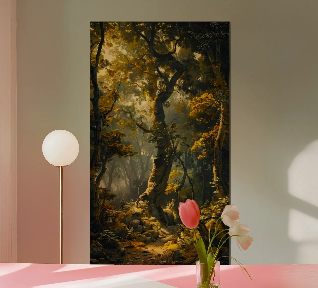 forest in sunset poster da hamily
