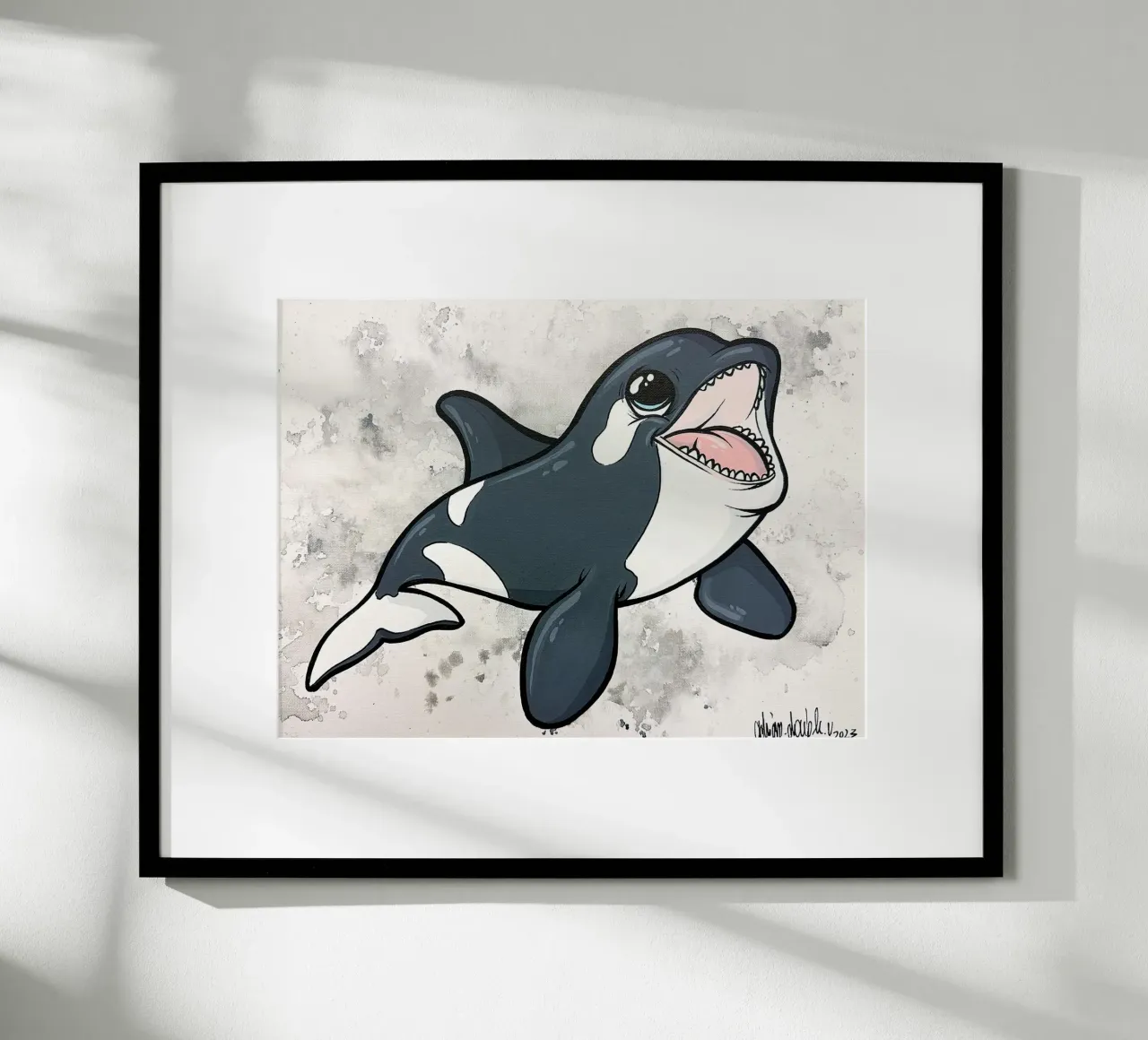 Baby Orca poster da David Jackson