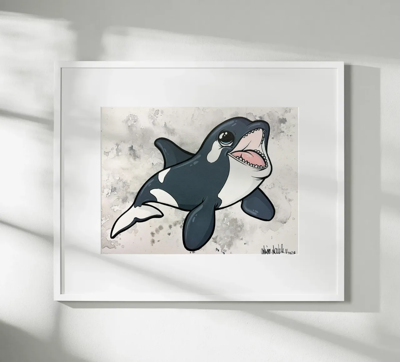 Baby Orca poster da David Jackson