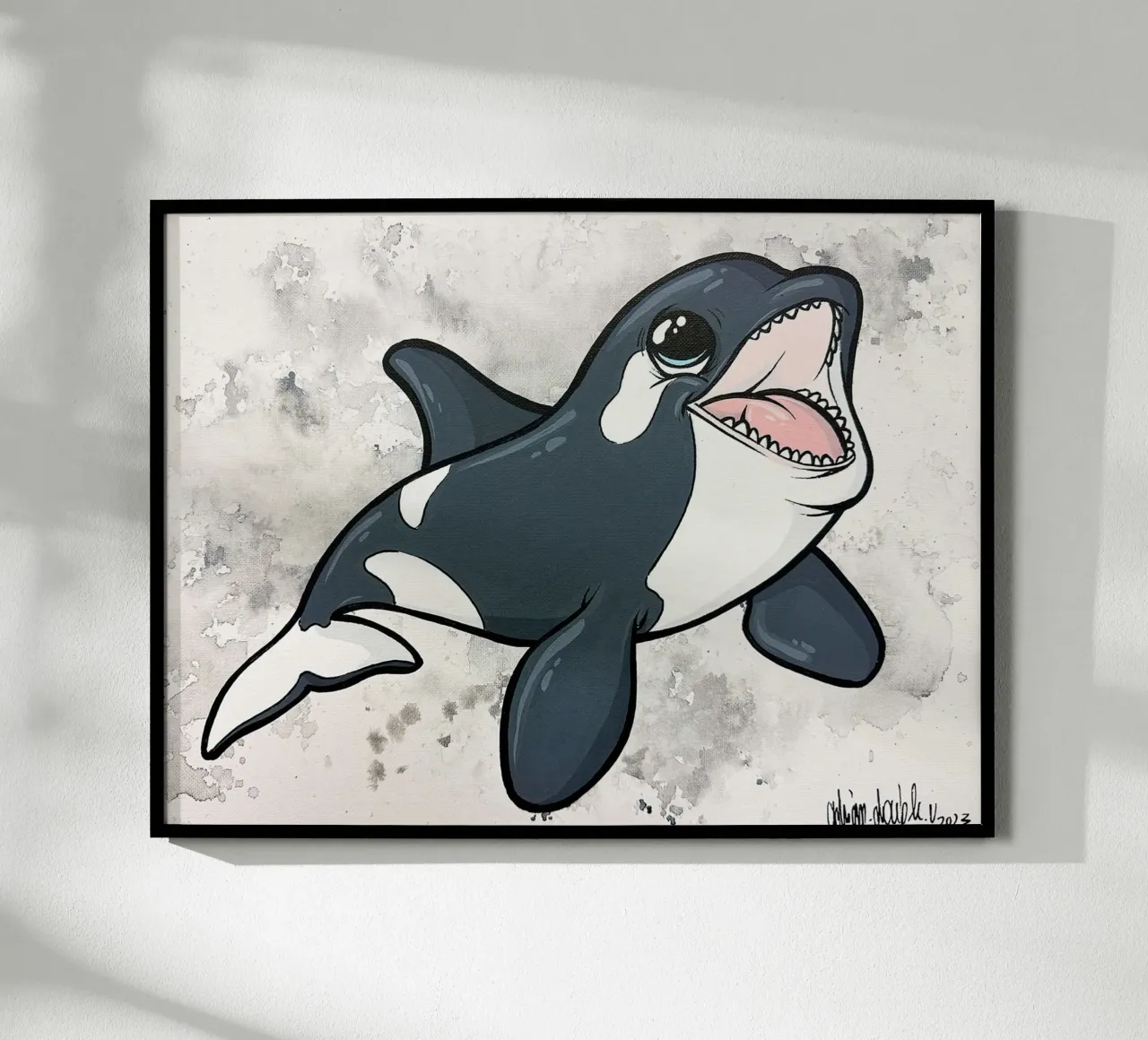 Baby Orca poster da David Jackson