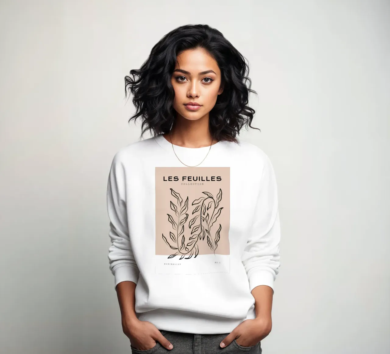 Boho Bohemian 7 Laurel sudadera de Boho Print Collection