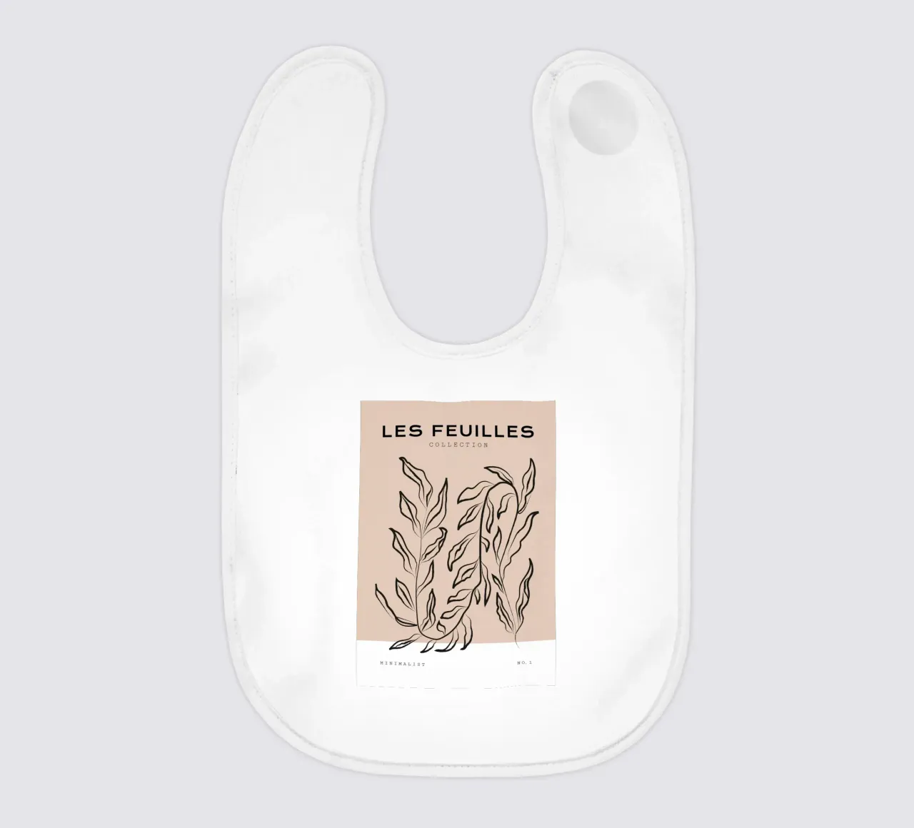 Boho Bohemian 7 Laurel baby bib by Boho Print Collection