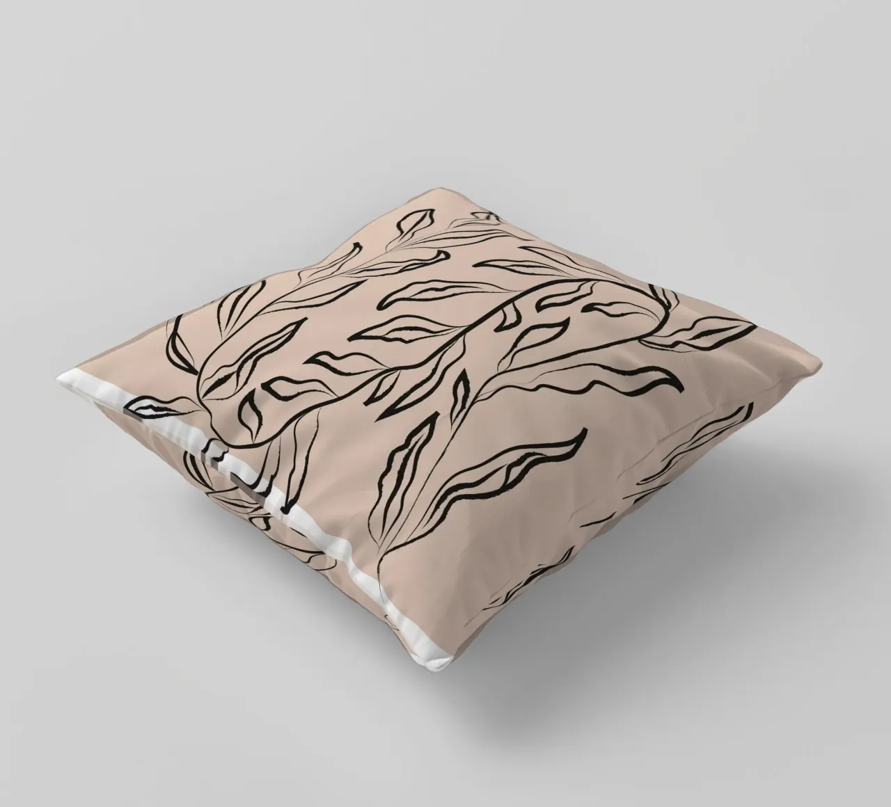 Boho Bohemian 7 Laurel cuscino da Boho Print Collection