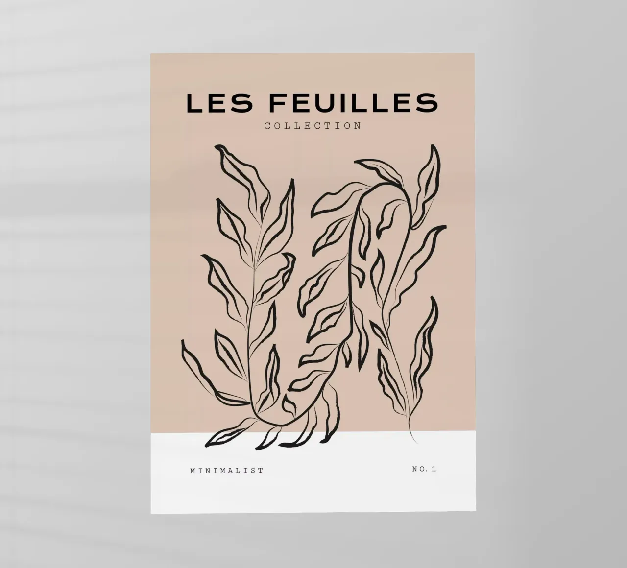 Boho Bohemian 7 Laurel pellicola backlit da Boho Print Collection