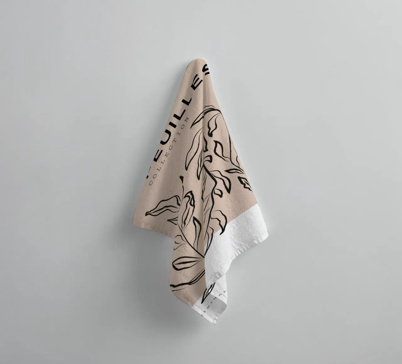 Boho Bohemian 7 Laurel asciugamano da bagno da Boho Print Collection